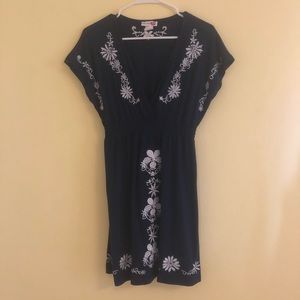 Navy cotton dress